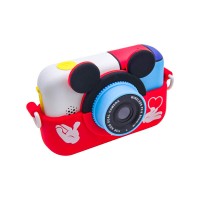 Детский фотоаппарат Mickey Mouse (красный) - 3